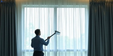 Commercial curtain stain removal service sylvania-waters-nsw hotels offices restaurants