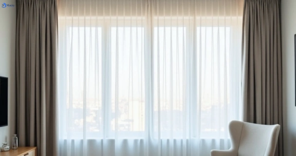 Freshly steam cleaned curtains in sylvania-waters-nsw QLD